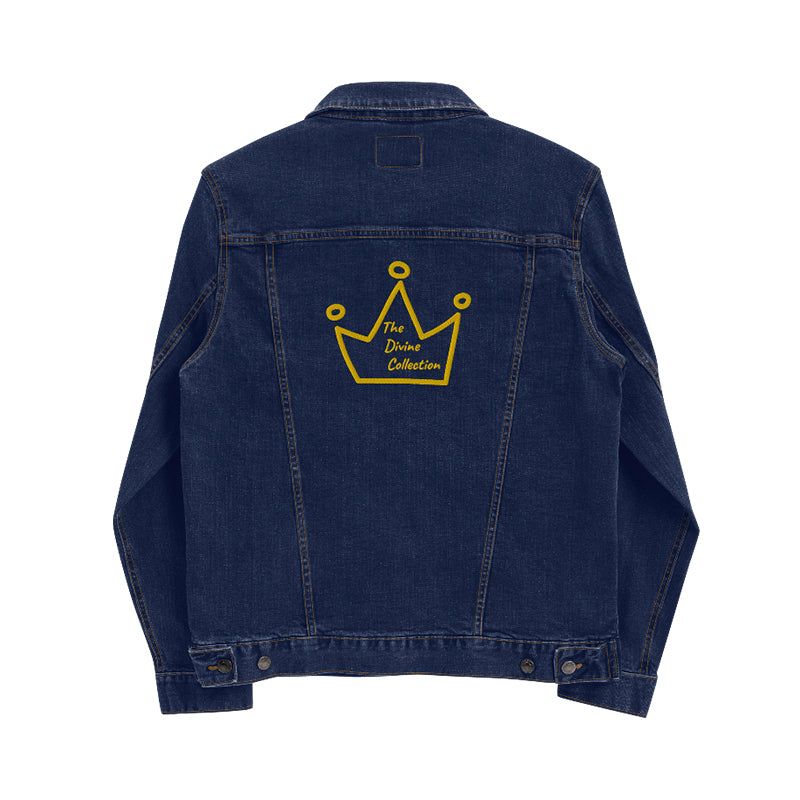 The Divine Collection “Heavy Is The Head” Denim Jacket