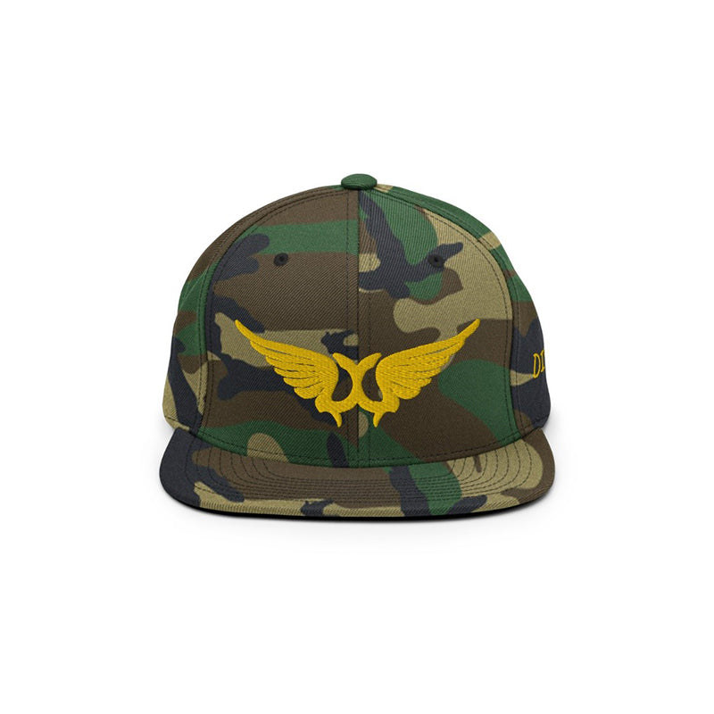 The Divine Collection Camo Signature Logo Snapback