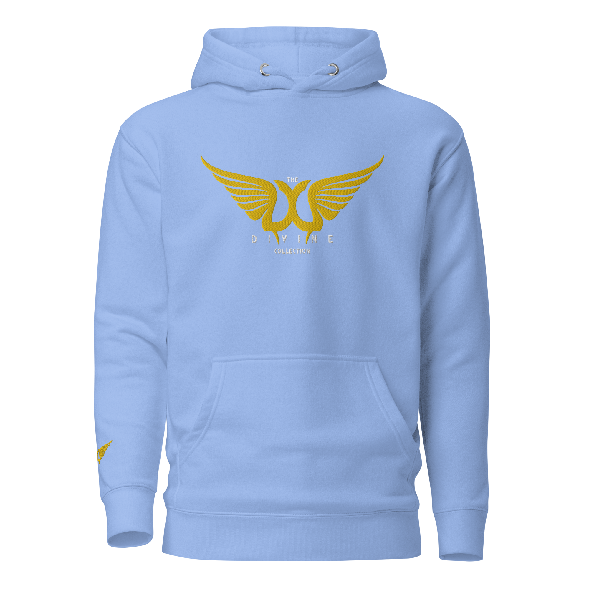 The Divine Collection "Carolina Blue" Embroidered Hoodie