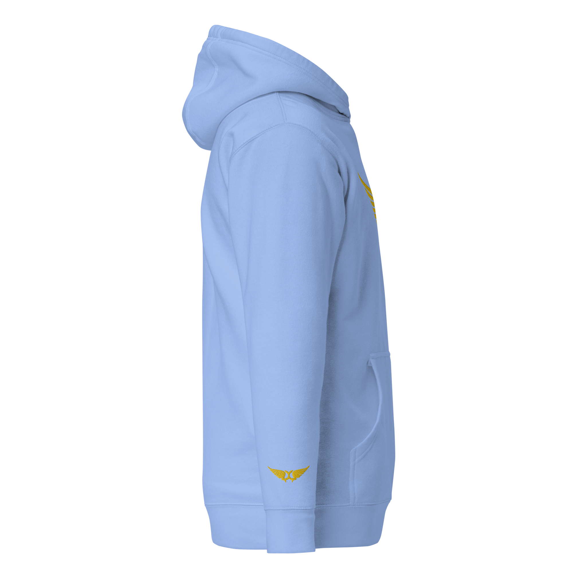 The Divine Collection "Carolina Blue" Embroidered Hoodie