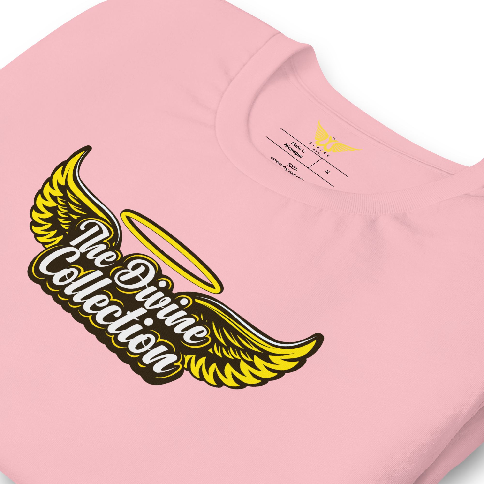 The Divine Collection Angel Script T-Shirt