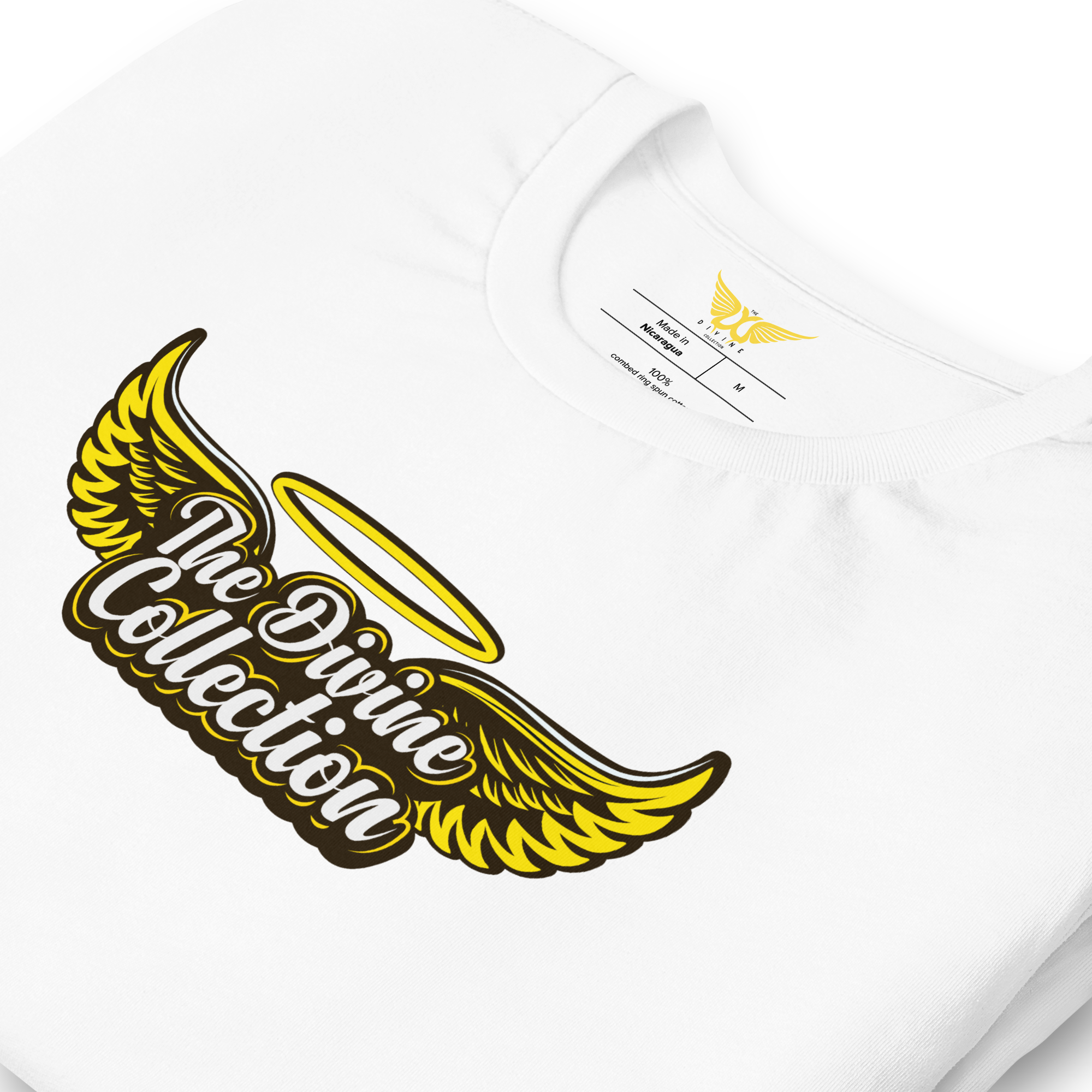 The Divine Collection Angel Script T-Shirt